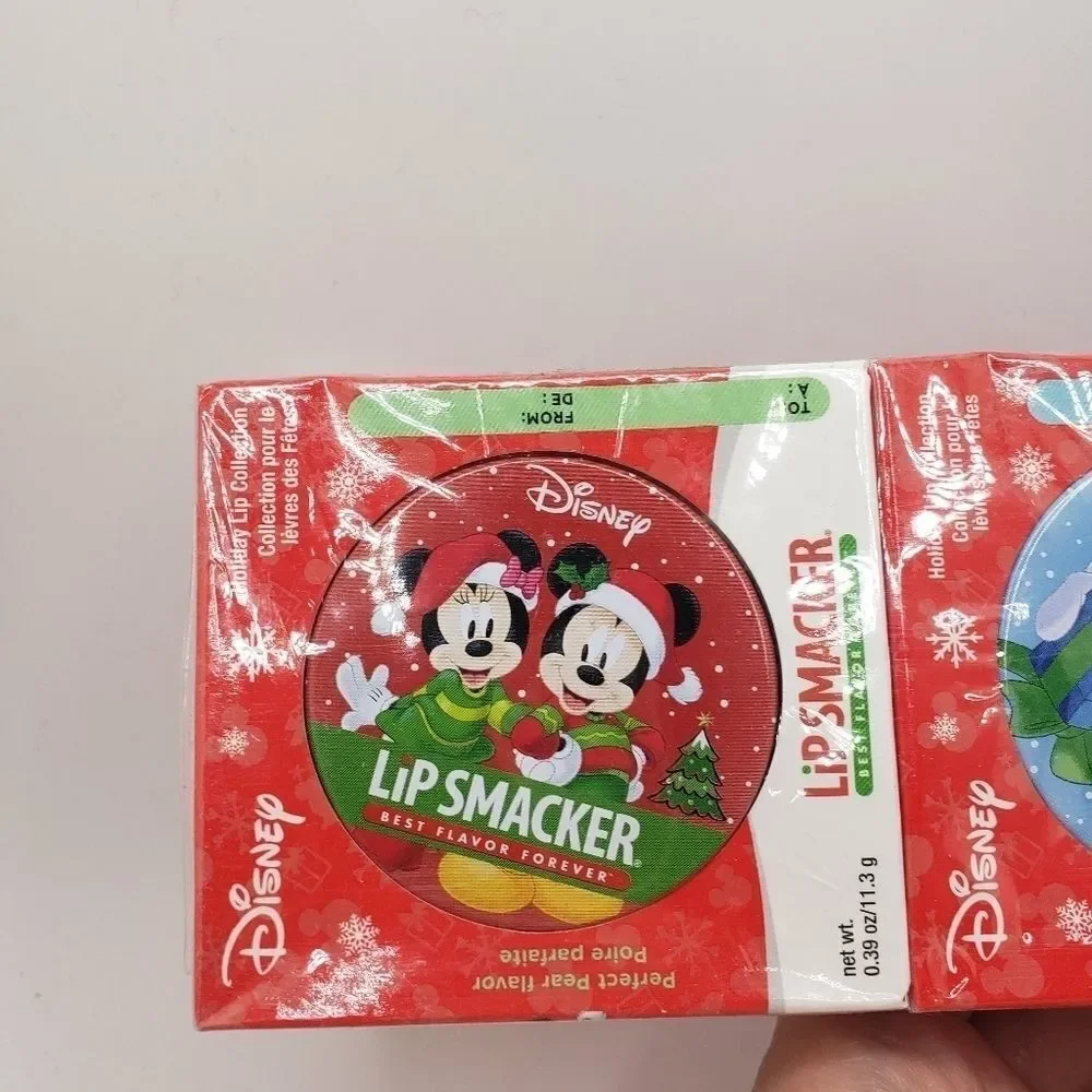 LIP Smacker Disney Holiday Collecor Edition